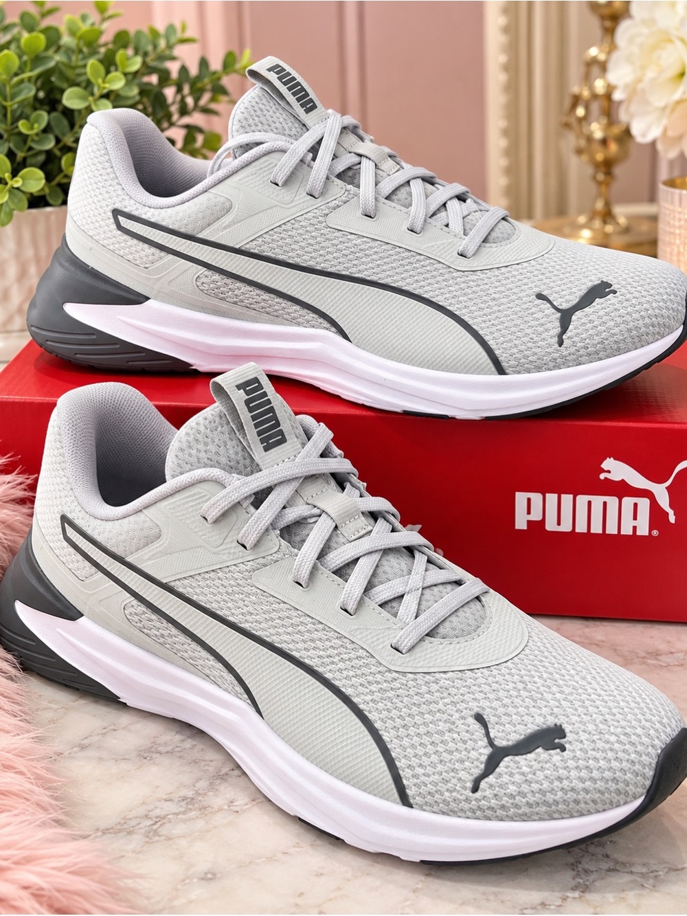 PUMA Disperse Men’s Sneakers – Gray – New in Box 👟